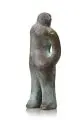 Josef Lang, Kleine Sockelfigur, 2004, Bronze, gegossen, grün-braun patiniert