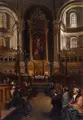 Robert Sterl, Abendmahl in der Kreuzkirche, Wohl 1937, Öl auf Leinwand