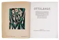 Otto Lange, Fritz Boettger: Otto Lange. Verzeichnis seiner Radierungen, Holzschnitte, Linoleumschnitte und Steinzeichnungen. Dresden, 1919, Mit zwei schwarzweißen und zwei farbigen Originalholzschnitten auf kräftigem, gelblichem Papier sowie 13 Abbildungen und einem Vorwort von H
