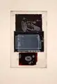 Lutz Fleischer, Neun poetische Texte, Wohl 1994, Collage über Aquatinta, Farbaquatinta und Aquatinta auf "Hahnemühle"-Bütten