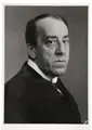 Louis Held, Porträt Henry van de Velde. Wohl um 1910, Silbergelatineabzug auf Barytpapier