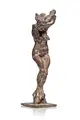 Joachim Dunkel, Stehender weiblicher Akt, Um 1973, Bronze, gegossen, dunkelbraun patiniert
