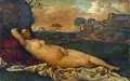 Schlummernde Venus by genannt Giorgione Giorgio da Castelfranco, 1508/1510, Öl auf Leinwand, sold Mar 2024