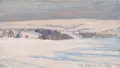 Otto Altenkirch, Reinsberger Land (Meißener Hochland). Im Schnee