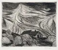 Otto Lange, Hochgebirgslandschaft