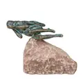 Wolfgang Friedrich, Kleine Plejade, 2013, Bronze, gegossen, schwarz-grün patiniert und poliert