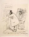 Jean-Louis Forain, Ici on Souscrit pour LES PAUVRES