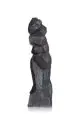 Frank Maasdorf, Kreuztragende, 1991, Bronze, gegossen, schwarzbraun patiniert