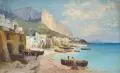 Georg Estler, Die große Marine auf Capri, 1883/1884, Öl auf Leinwand