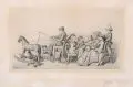 Hugo Bürkner, Omnibus, 1865, Radierung