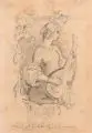Ludwig Richter, Richilde mit Laute