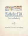Lovis Corinth, Wilhelm Tell, 1923, Farblithografien auf "Zanders"-Bütten