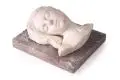 Arthur Selbmann, Schlafendes Mädchen, 1892, Marmor