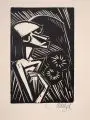Emil Maetzel, Mann mit Blumen