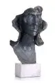 Frauenkopf by Yordan Kolev, 1994, Bronze, gegossen, schwarzbraun patiniert, sold Dec 2022
