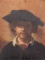 Rembrandt Harmenszoon van Rijn, Porträt von Rembrandt, Öl auf Holz