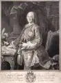 Jean-Joseph Balechou, Henry Comte de Brühl, 1750, Kupferstich nach einem Gemälde von Louis de Silvestre