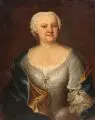Elias Gottlob Haußmann, Porträt einer adligen Dame. Mitte 18. Jh, Öl auf Leinwand
