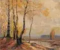 Karl Quarck, Morgen in der Heide, Um 1925, Öl auf Leinwand