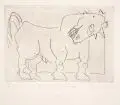 Günter Wilhelm Grass, Verschiedene Künstler, Sieben Druckgrafiken. 1980er/1990er Jahre, Verschiedene Drucktechniken