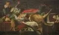 Frans Snyders, Vorratskammer mit Diener, Um 1900, Öl auf Leinwand
