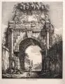 Luigi Rossini, Arco di Druso