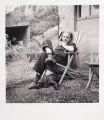 Wolfgang Alfred Otto Schulze, Wols in Champigny-sur-Marne, 1951, Fotografie, Aufnahme von Gréty Wols