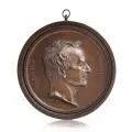 Bernhard Afinger, Alexander v. Humboldt, Eisenguss, bronziert