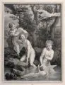 Il bagno di Leda by Carlo Antonio Porporati, Kupferstich auf festem Bütten, sold Dec 2021