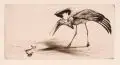 Richard Müller, Die Gegner, 1915, Radierung in Schwarzbraun mit Plattenton auf Velin