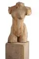 Christine Dewerny, Weiblicher Torso, 1999, Sandstein (Reinhardtsdorf)