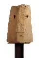 Christine Dewerny, Maske Nr. 12, 1998, Sandstein (Reinhardtsdorf)