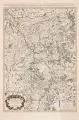 Nicolas Sanson, Le Cercle Electoral du Rhein, 1692, Kupferstich auf Bütten, altkoloriert