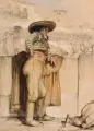 John Frederick Lewis, Gibraltar, Lithografien, koloriert, eiweißgehöht