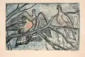 Erhard Hippold, Fünf Tierdarstellungen. 1950er/1960er Jahre