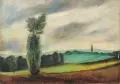 Siegfried Berndt, Landschaft bei Dresden. Wohl 1930er Jahre