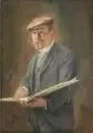 Friedrich Wilhelm Heyser, Friedrich Wilhelm Theodor Heyser, Selbstbildnis. Wohl 1890er Jahre, Öl auf Malpappe