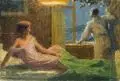 Max Pietschmann, Sommernacht, Um 1920/1930, Öl auf Malpappe