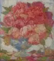 Hans Unger, Stillleben mit Rosen. Wohl 1920er/1930er Jahre