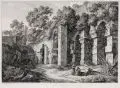 Nel Colosseo by Johann Christian Reinhart, 1793, Radierung auf Bütten, sold Jun 2021