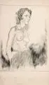 Heinz Hoffmeister, Portrait Dr. E. Biwind, Radierungen und zwei Lithografien auf verschiedenen Papieren