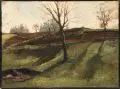 Eduard Schleich d. J., Sonniger Tag im Spätherbst. 1880er Jahre, Öl auf Leinwand