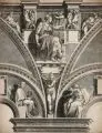 Giorgio Ghisi, Sibylle von Erythrai, 1570/1575, Kupferstich auf Bütten