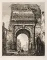 Luigi Rossini, Veduta dell' Arco di Tito