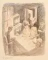 Rudolf Großmann, Von morgens bis mitternachts, Lithografien und Radierungen, teilweise koloriert