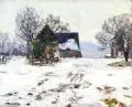 Otto Altenkirch, Das Kalkhaus Seitendorf, 1922, Öl auf Leinwand