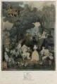 La Noce au Chateau by Louis-Philibert Debucourt, 1789, Farbaquatinta, sold Dec 2020