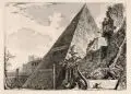 Giovanni Battista Piranesi, Piramide di C. Cestio