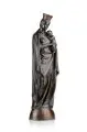 Paul Lindau, Madonna mit Kind. 1. H. 20. Jh, Bronze, gegossen, braunschwarz patiniert