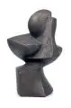 Paul Hofmann, Figur, 2002, Bronze, gegossen, kupferbraun patiniert